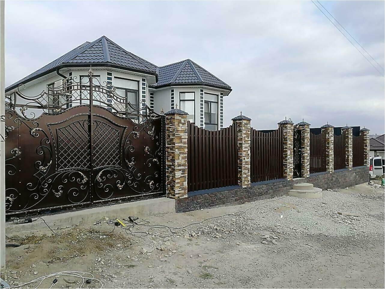 забор из штакетника 110м фото4 в Коломне